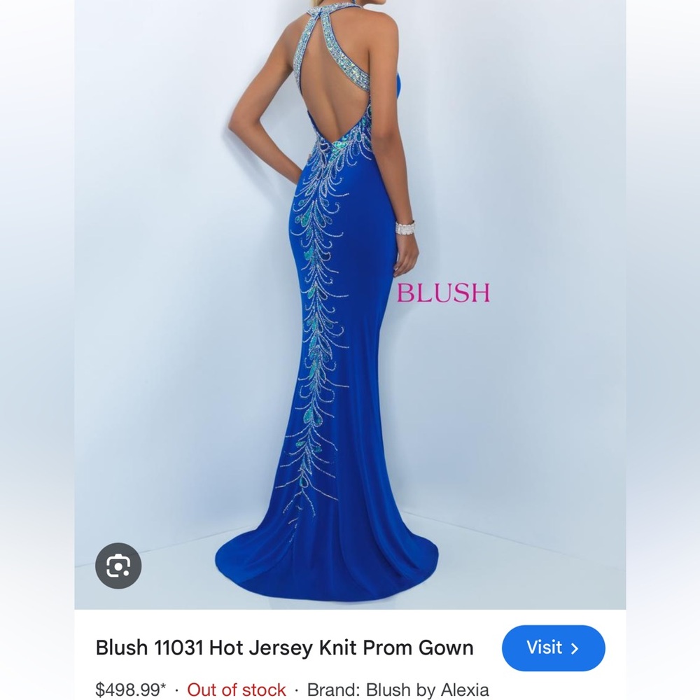 Ball Gown, sequined body con dress RED